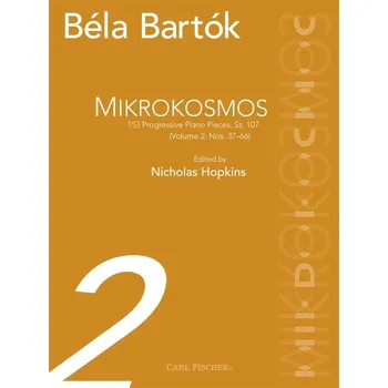 Mikrokosmos - 153 Progressive Piano Pieces Sz. 107 - Volume 2: Nos. 37, 66 - pro klavr 757496