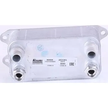 Chladič motoru Chladič oleje, automatická převodovka NISSENS 90909