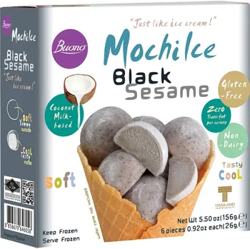 Zmrzlina Buono Dessert mochi ledově černý sezam