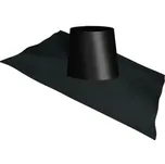 Střešní průchodka 35-50° černá Pb okraj 150-30 mm