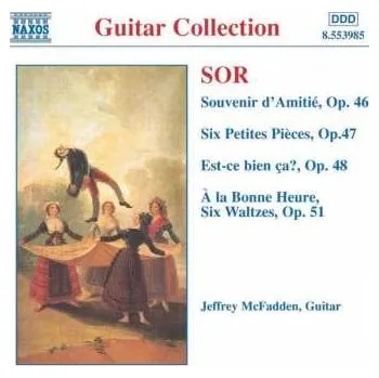 Zahraniční hudba CD Fernando Sor: Guitar Music Opp. 46-48, 50 & 51 1998