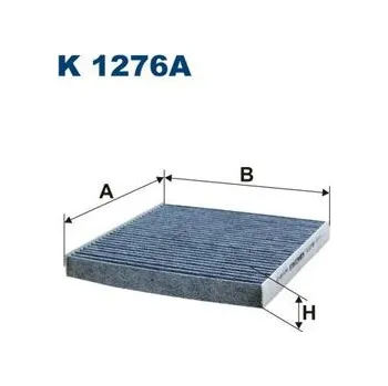 Klimatizace automobilu Filtr, vzduch v interiéru FILTRON K 1276A