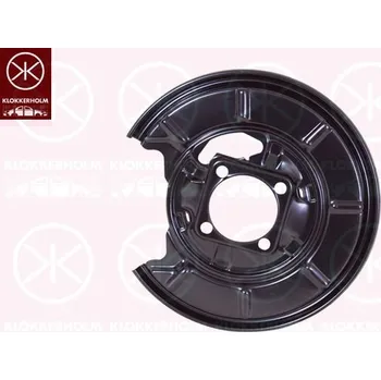 Brzdový kotouč Ochranný plech proti rozstřikování, brzdový kotouč KLOKKERHOLM 3506878