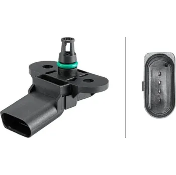Autoelektrika Snímač, plnicí tlak HELLA 6PP 358 152-221