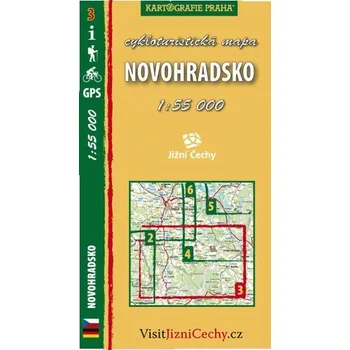 Novohradsko - cykloturistická mapa č. 3 /1:55 000