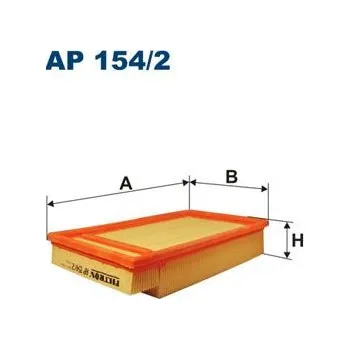 Autodíl Vzduchový filtr FILTRON AP 154/2