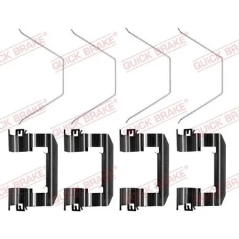 Brzdový systém Sada příslušenství, obložení kotoučové brzdy Quick Brake 109-0021