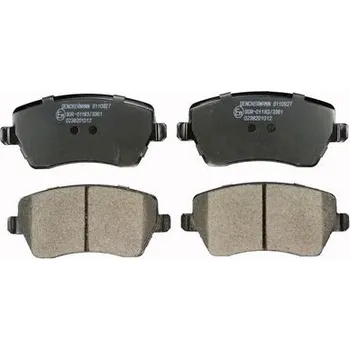 Brzdový systém Sada brzdových destiček, kotoučová brzda DENCKERMANN B110927