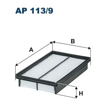 Autodíl Vzduchový filtr FILTRON AP 113/9