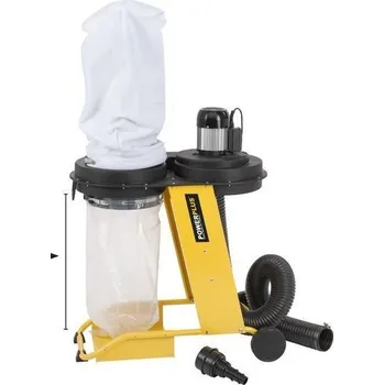 Stavební technika 5ks Náhradní vak na piliny pro odsavač pilin PowerPlus POWX2090 (PowerPlus POWX2090A) - 65L, 329mm