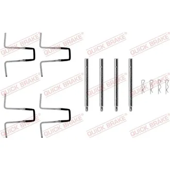 Brzdový systém Sada příslušenství, obložení kotoučové brzdy Quick Brake 109-0977