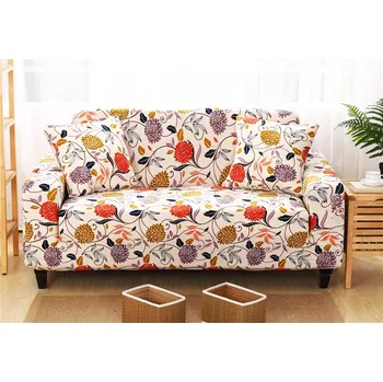 Napínací potah Numberoplus Potah na dvojsedačku elastický - Jiřina NBR01