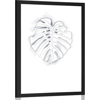 Plakát Dovido Plakát s paspartou list monstery