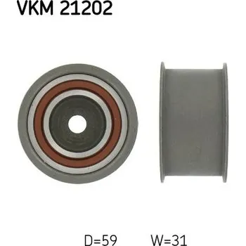 Vratná/vodicí kladka, ozubený řemen SKF VKM 21202