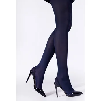 Dámské punčochy Punčocháče silonky YO mikrovlákno 40 den tm. modré velikost oblečení - dospělí: S