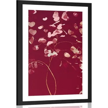 Plakát Dovido Plakát s paspartou větvička lásky