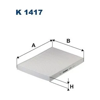 Auto-moto Filtr, vzduch v interiéru FILTRON K 1417