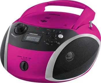 Radiomagnetofon Grundig GRB 3000 Pink/Silver