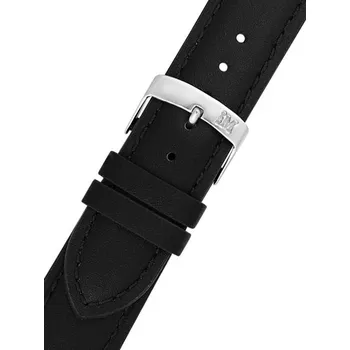 Řemínek na hodinky Kožený řemínek Morellato Grafic 0969087.019 M, černý