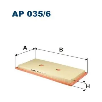 Vzduchový filtr Vzduchový filtr FILTRON AP 035/6