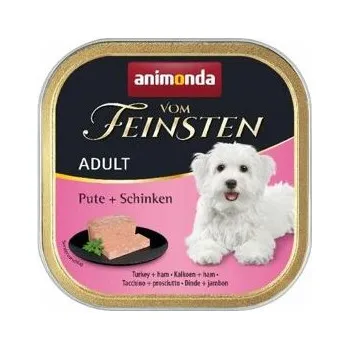 Krmivo pro psa 11ks Paštika ANIMONDA Vom Feinsten light krůta + šunka 150g