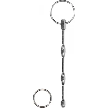 Klinik sex Ouch! Urethral Sounding Ribbed Plug with Ring