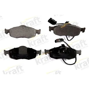 Brzdový systém Sada brzdových destiček, kotoučová brzda KRAFT AUTOMOTIVE 6002120