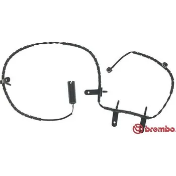 Brzdová destička Výstražný kontakt, opotřebení obložení BREMBO A 00 297