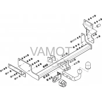 Tažné zařízení Tažné zařízení Volvo V40 Kombi (2000 - 2004) (1522)