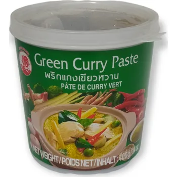 Hořčice Curry pasta zelená