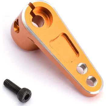 RC vybavení Hliníková servo páka, oranžová 25 zubů pro 1/8 Modely