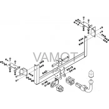 Tažné zařízení Tažné zařízení Nissan Pixo (2009 a novější) (5043)