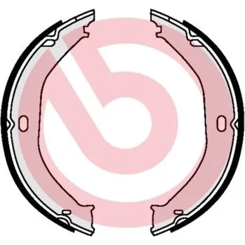 Autodíl Sada brzdových čelistí, parkovací brzda BREMBO S 37 505