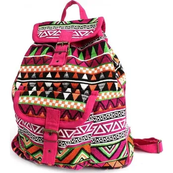 turistický batoh AWM, Ltd, S3 8AL Etno batoh mozaika - růžový