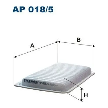Autodíl Vzduchový filtr FILTRON AP 018/5