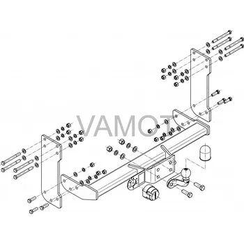 Auto-moto Tažné zařízení Mercedes Sprinter II valník (2006 - 2018) (4802)