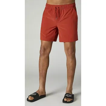 Pánské plavky koupací šortky Fox Beaten Path Volley - Red Clear M