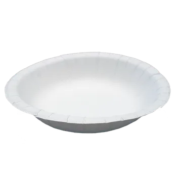 Jednorázové nádobí FLEXOBAL BIO papírová miska 500ml bílá (cena za 50ks)