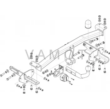 Tažné zařízení Tažné zařízení Fiat Tipo kombi (2016 a novější) (7638)