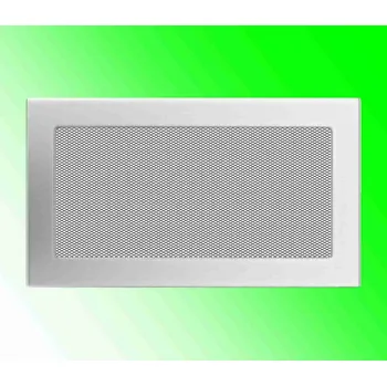 Krbová obestavba KRATKI mřížka 17x30 nerez - ventilační krbová mřížka