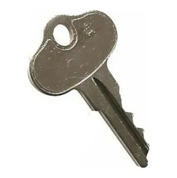 Náhradní klíč ke spínací skříňce na zahradní traktory John Deere 100, 200, 300, F, RX, SX