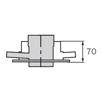 Kouřovod Spalinový adaptér pro systém Ø 80/125mm, PP, odkouření pro Kondenzační kotle