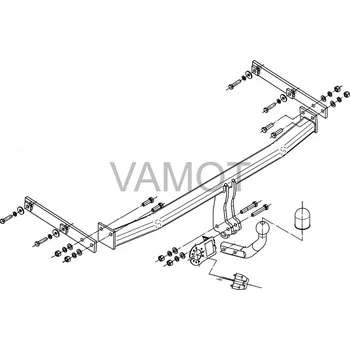 Tažné zařízení Tažné zařízení Renault Grand Scenic (2009 - 2016) (5218)