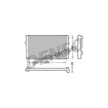 Chladič motoru Chladič motoru DENSO (DE DRM32008)
