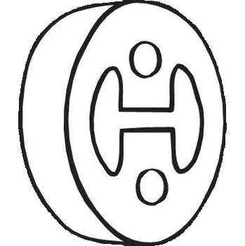 Držák, výfukový systém BOSAL 255-383