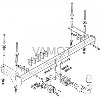 Tažné zařízení Tažné zařízení Honda HR-V 3/5D (1999 - 2002) (4541)