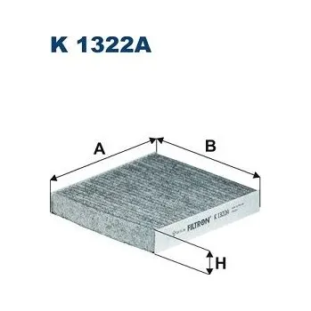 Auto-moto Filtr, vzduch v interiéru FILTRON K 1322A