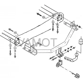 Tažné zařízení Tažné zařízení Seat Altea XL (2006 - 2015) (1878)