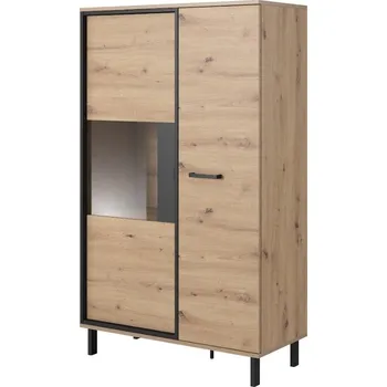 Vinotéka ArtLas Vitrína NEAL s osvětlením | nízká