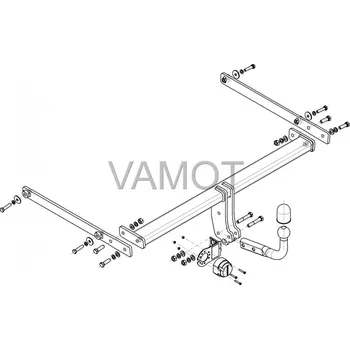 Autodíl Tažné zařízení Mazda CX-3 (2015 a novější) (3822)